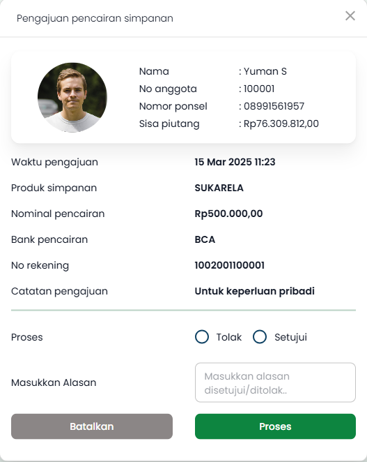 Halaman Dashboard 4.1