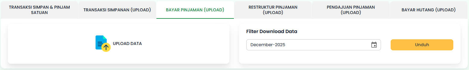 Tab Bayar Pinjaman Upload